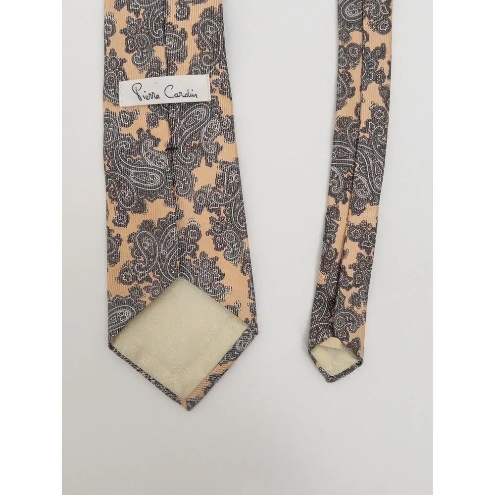 Vintage‎ Pierre Cardin Paisley Silk Tie